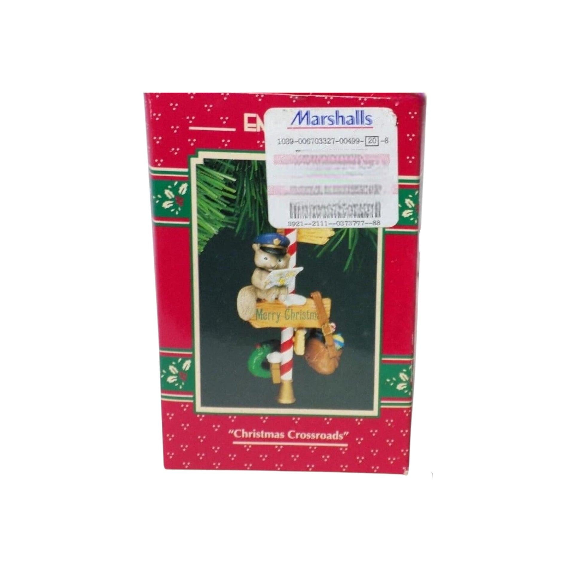 1994 Christmas Crossroads Enesco Ornament (Mouse) 589128 Image2