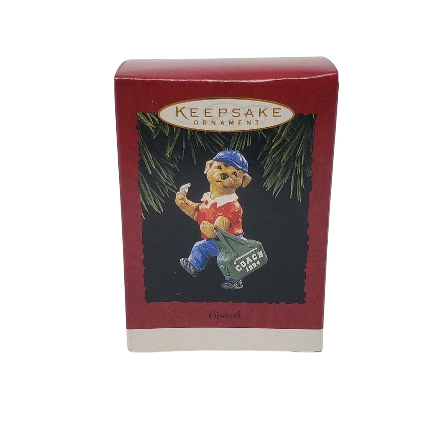 1994 Coach Hallmark Ornament (Puppy) QX5933