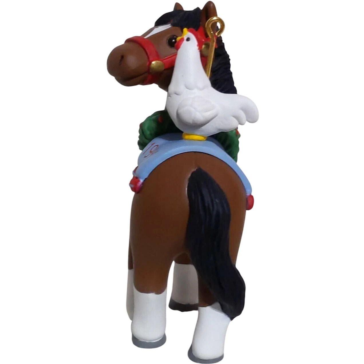 1994 Cock-a-Doodle Christmas Hallmark Ornament (Chicken) QX5396