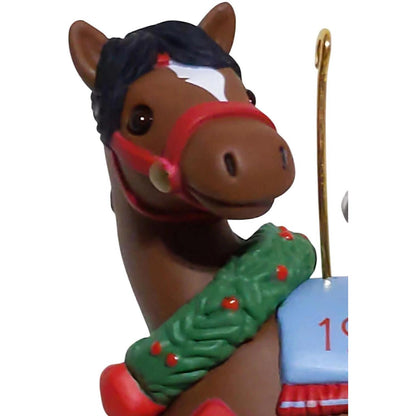 1994 Cock-a-Doodle Christmas Hallmark Ornament (Chicken) QX5396