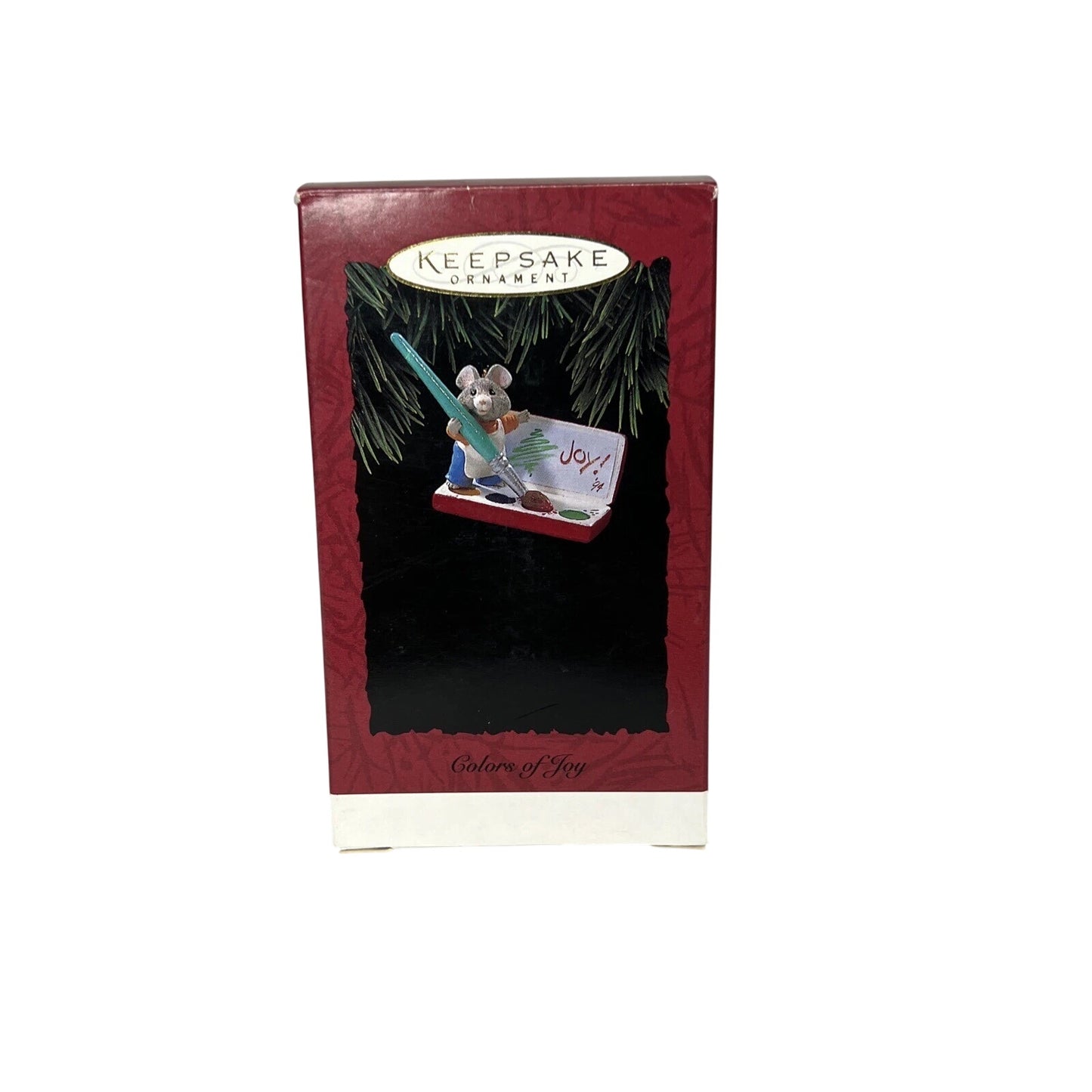 1994 Colors of Joy Hallmark Ornament (Mouse) QX5893
