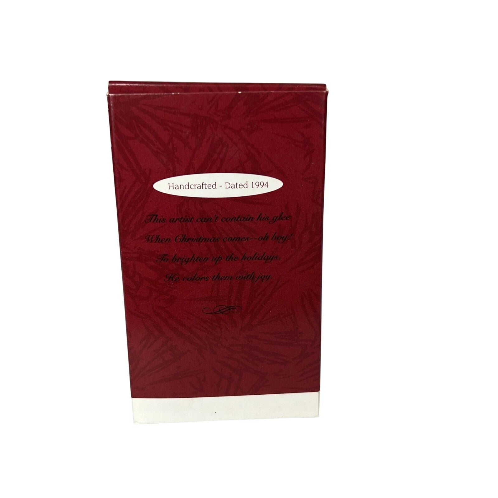 1994 Colors of Joy Hallmark Ornament (Mouse) QX5893