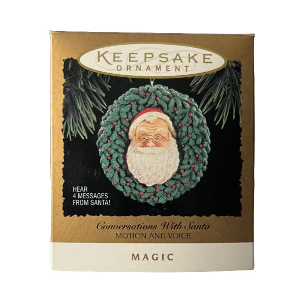 1994 Conversations WIth Santa Hallmark Ornament (Motion and Voice) QLX7426