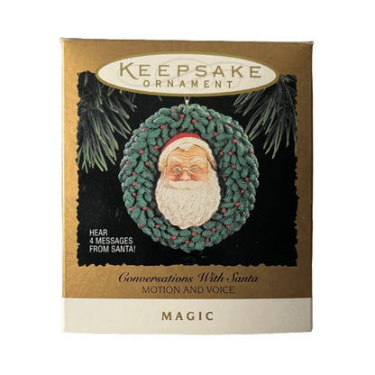 1994 Conversations WIth Santa Hallmark Ornament (Motion and Voice) QLX7426