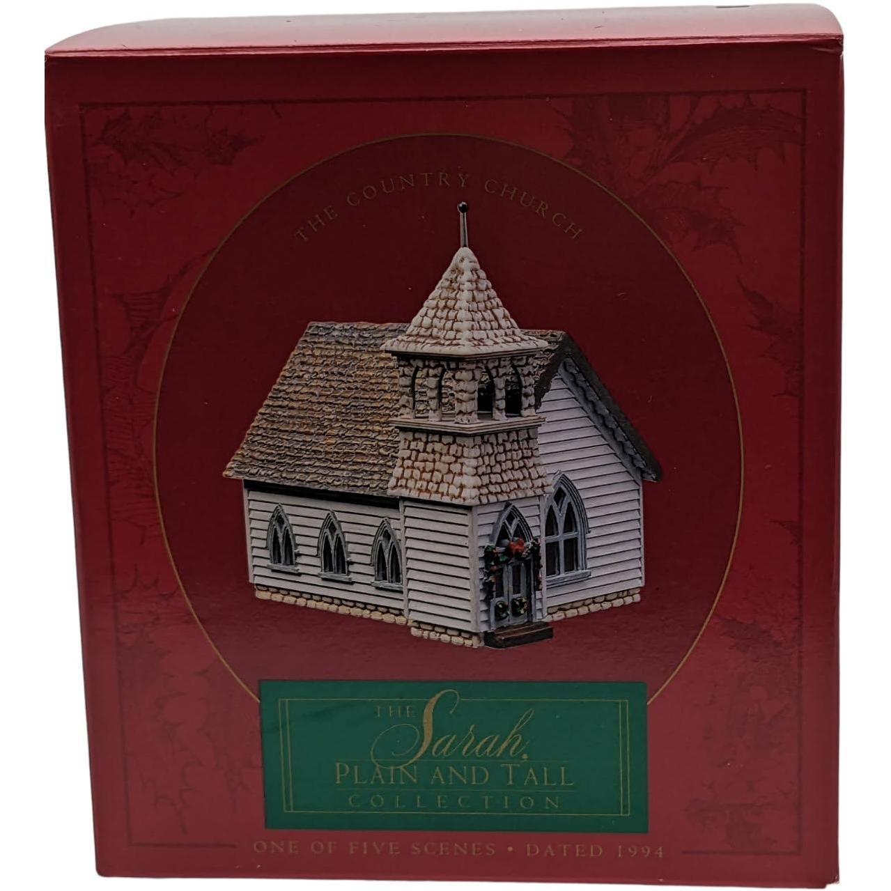 1994 Country Church Hallmark Ornament (Sarah Plain and Tall) XPR9450