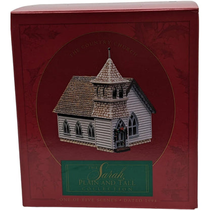 1994 Country Church Hallmark Ornament (Sarah Plain and Tall) XPR9450