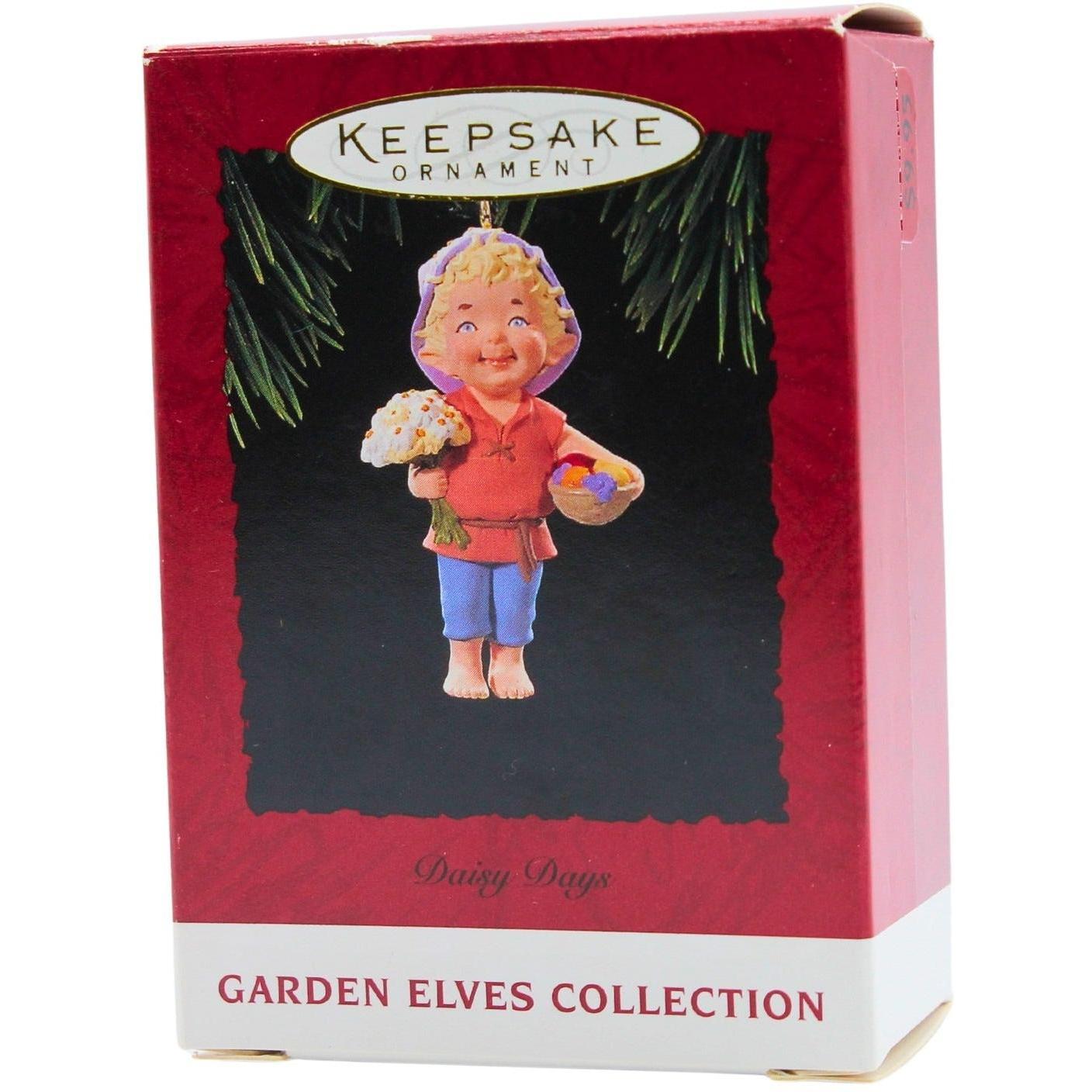 1994 Daisy Days Hallmark Ornament (Garden Elves) QX5986