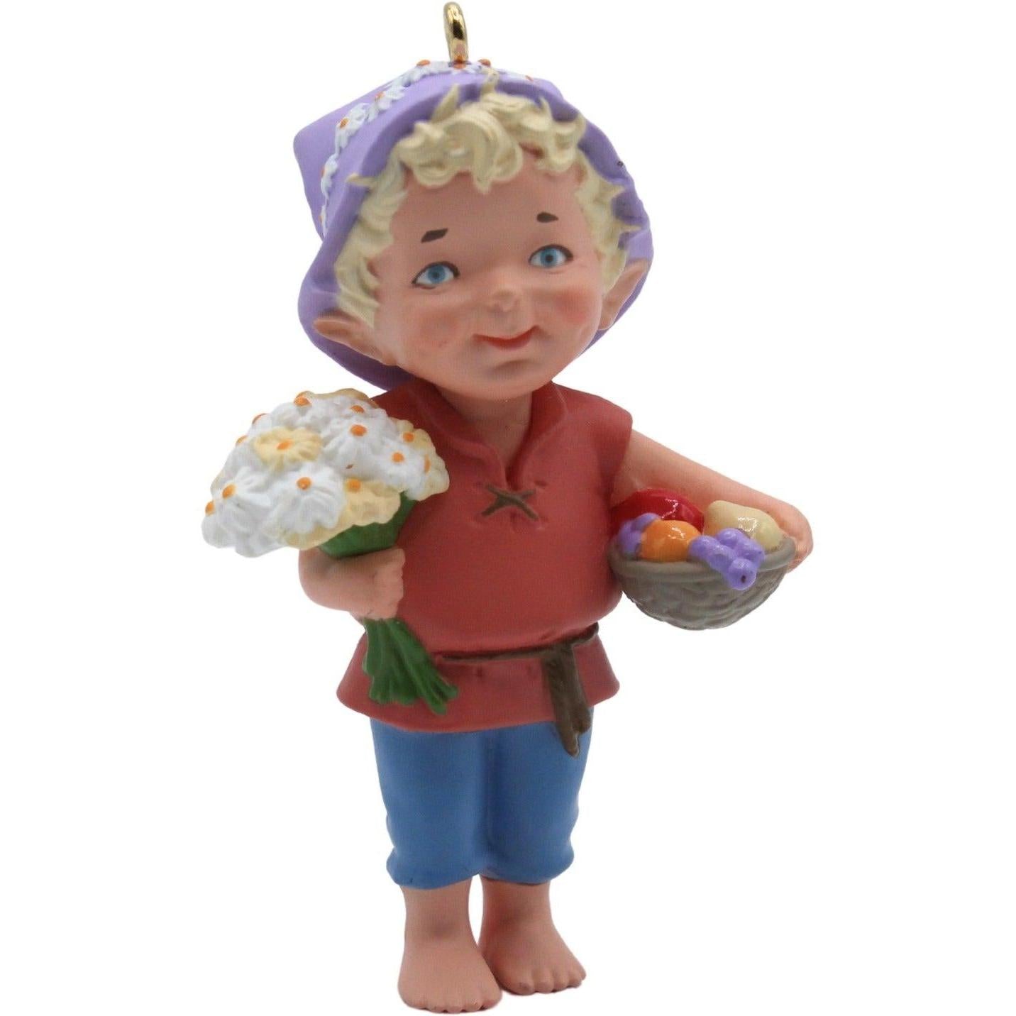 1994 Daisy Days Hallmark Ornament (Garden Elves) QX5986