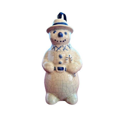 1994 Dapper Snowman Hallmark Ornament (Holiday Favorite Collection) QK1053