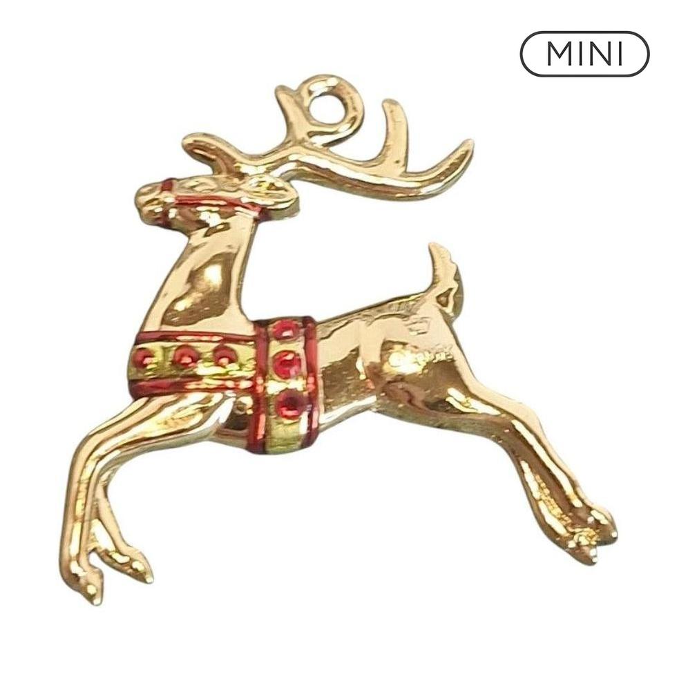 1994 Dazzaling Reindeer Hallmark Ornament (Precious Editions) QXM4026 Image1