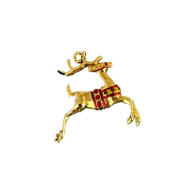 1994 Dazzaling Reindeer Hallmark Ornament (Precious Editions) QXM4026