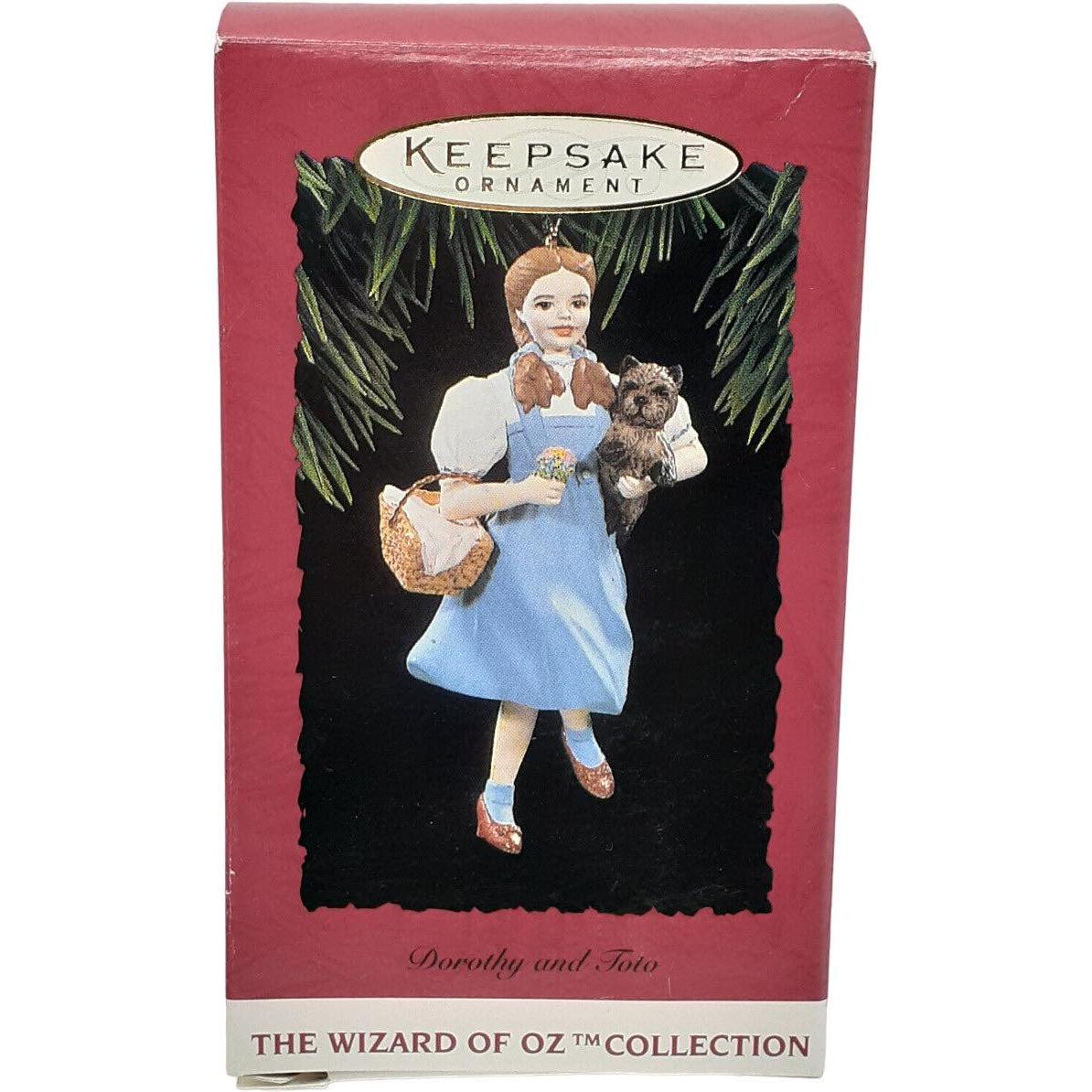 1994 Dorothy and Toto Hallmark Ornament (The Wizard of Oz) QX5433
