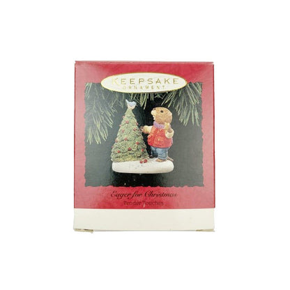 1994 Eager for Christmas Hallmark Ornament (Tender Touches) QX5336