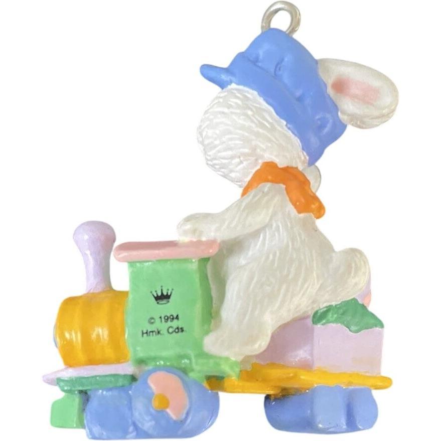 1994 Easter Eggspress Hallmark Ornament (Bunny) QEO8269