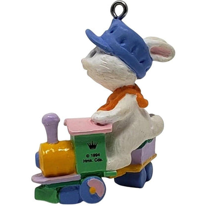 1994 Easter Eggspress Hallmark Ornament (Bunny) QEO8269