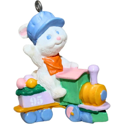 1994 Easter Eggspress Hallmark Ornament (Bunny) QEO8269