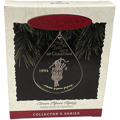 1994 Eleven Pipers Piping Hallmark Ornament (Twelve Days of Christmas) QX3183
