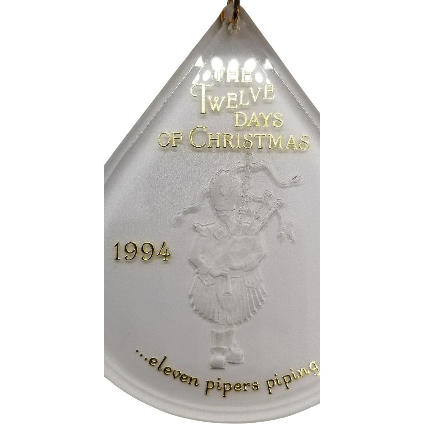 1994 Eleven Pipers Piping Hallmark Ornament (Twelve Days of Christmas) QX3183