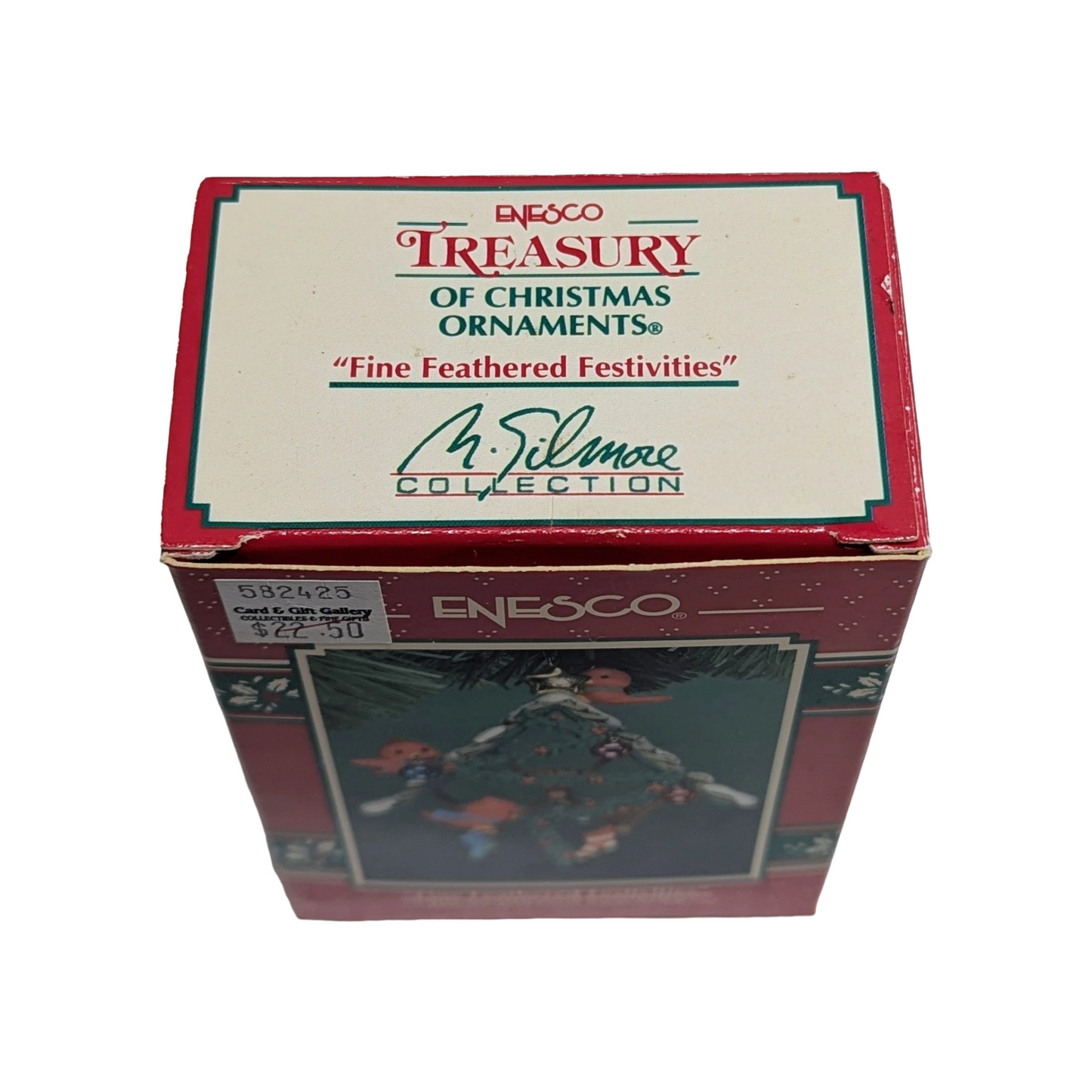 1994 Fine Feathered Festivities - Feed the Birds Enesco Ornament (Bird) 582425 Image8
