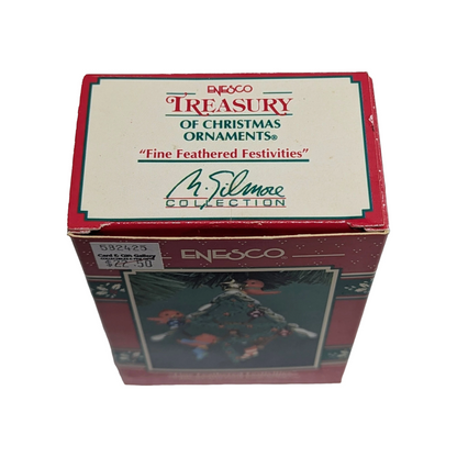 1994 Fine Feathered Festivities - Feed the Birds Enesco Ornament (Bird) 582425 Image8