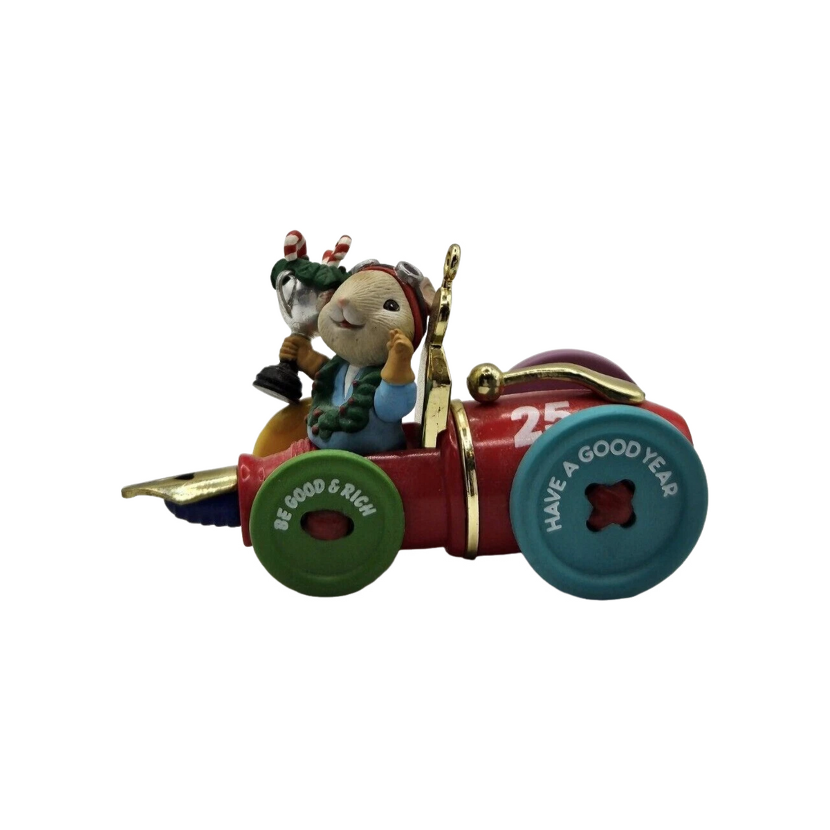 1994 Finishing First Enesco Ornament (Mouse) 594342 Image1