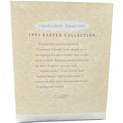 1994 Flowerpot Friends Hallmark Ornament (Easter) QEO8229