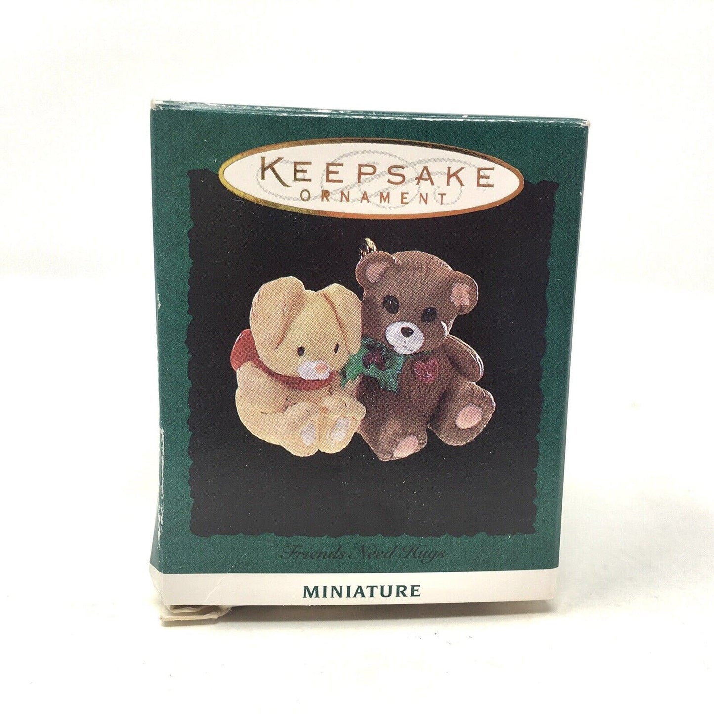 1994 Friends Need Hugs Hallmark Ornament (Teddy Bear) QXM4016