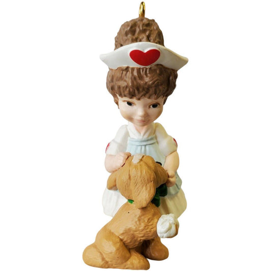 1994 Gentle Nurse Hallmark Ornament (Nurse) QX5973
