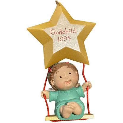 1994 Godchild Hallmark Ornament (Family) QX4453