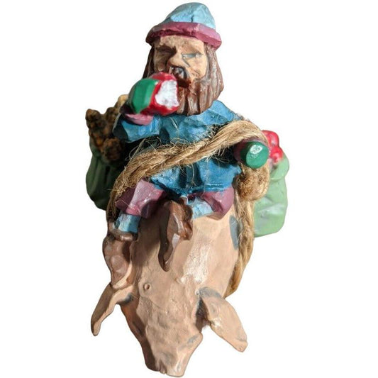 1994 Going To Town Pig Hallmark Ornament (Folk Art Americana) QK1166