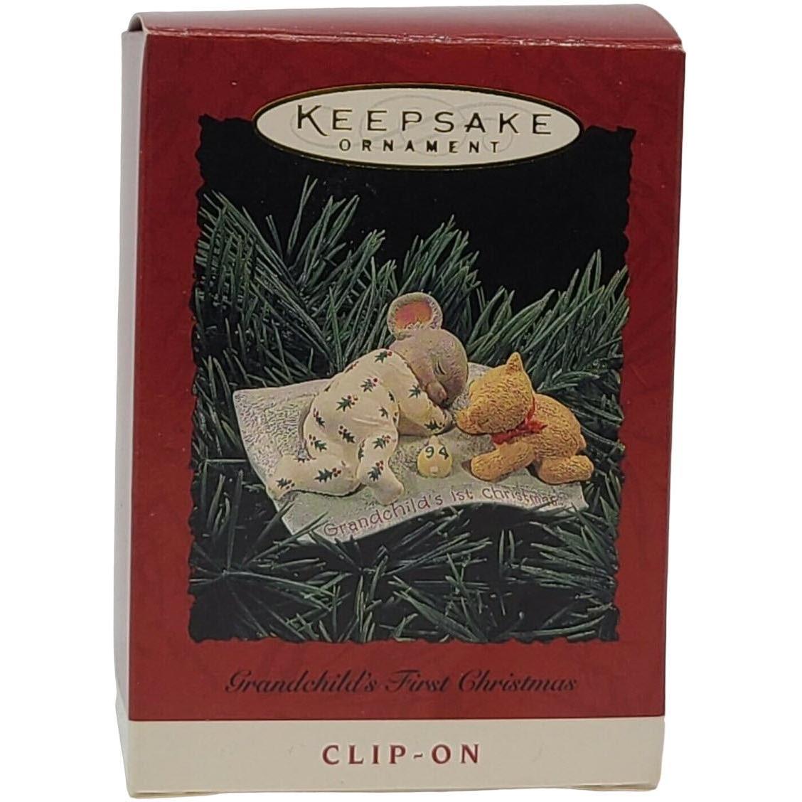 1994 GrandChild's First Christmas Hallmark Ornament (Mouse) QX5676