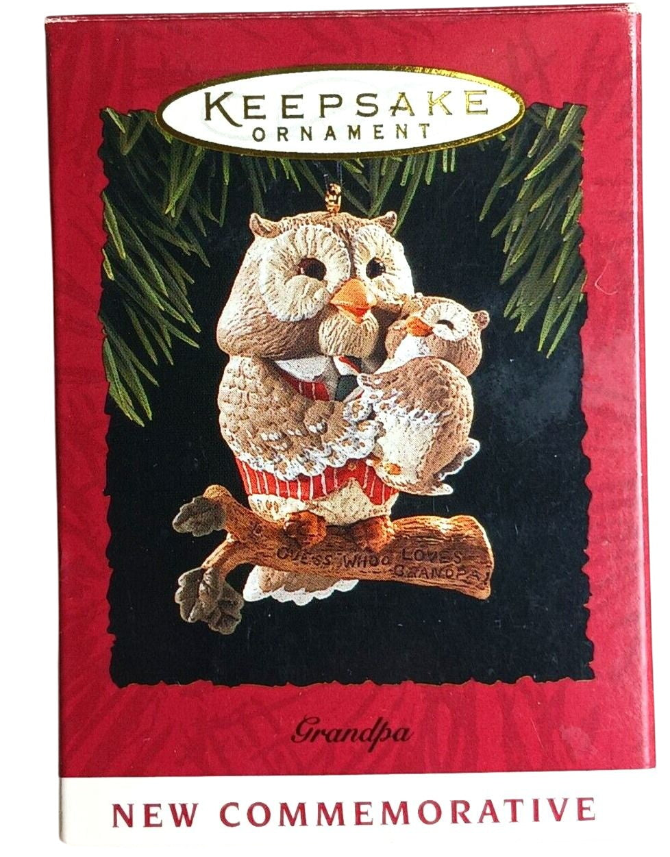 1994 Grandpa Hallmark Ornament (Bird) QX5616