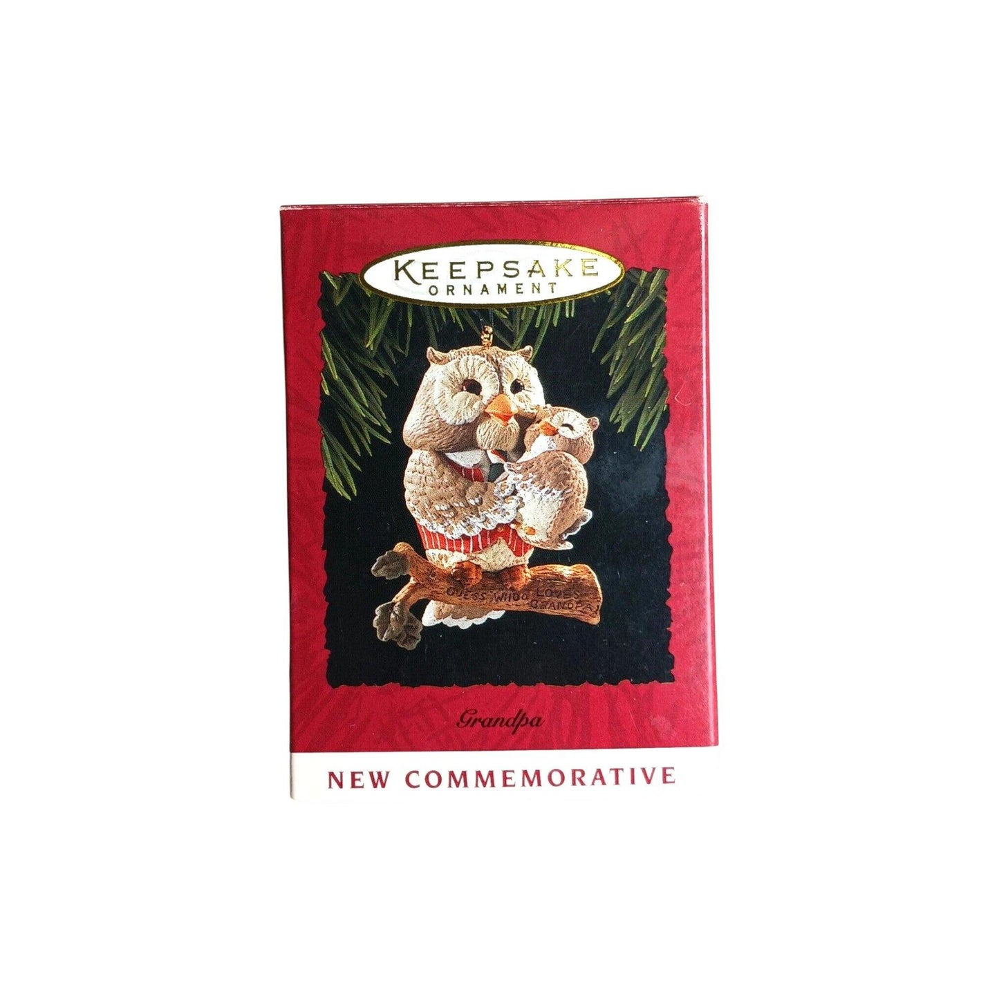 1994 Grandpa Hallmark Ornament (Bird) QX5616 Image2
