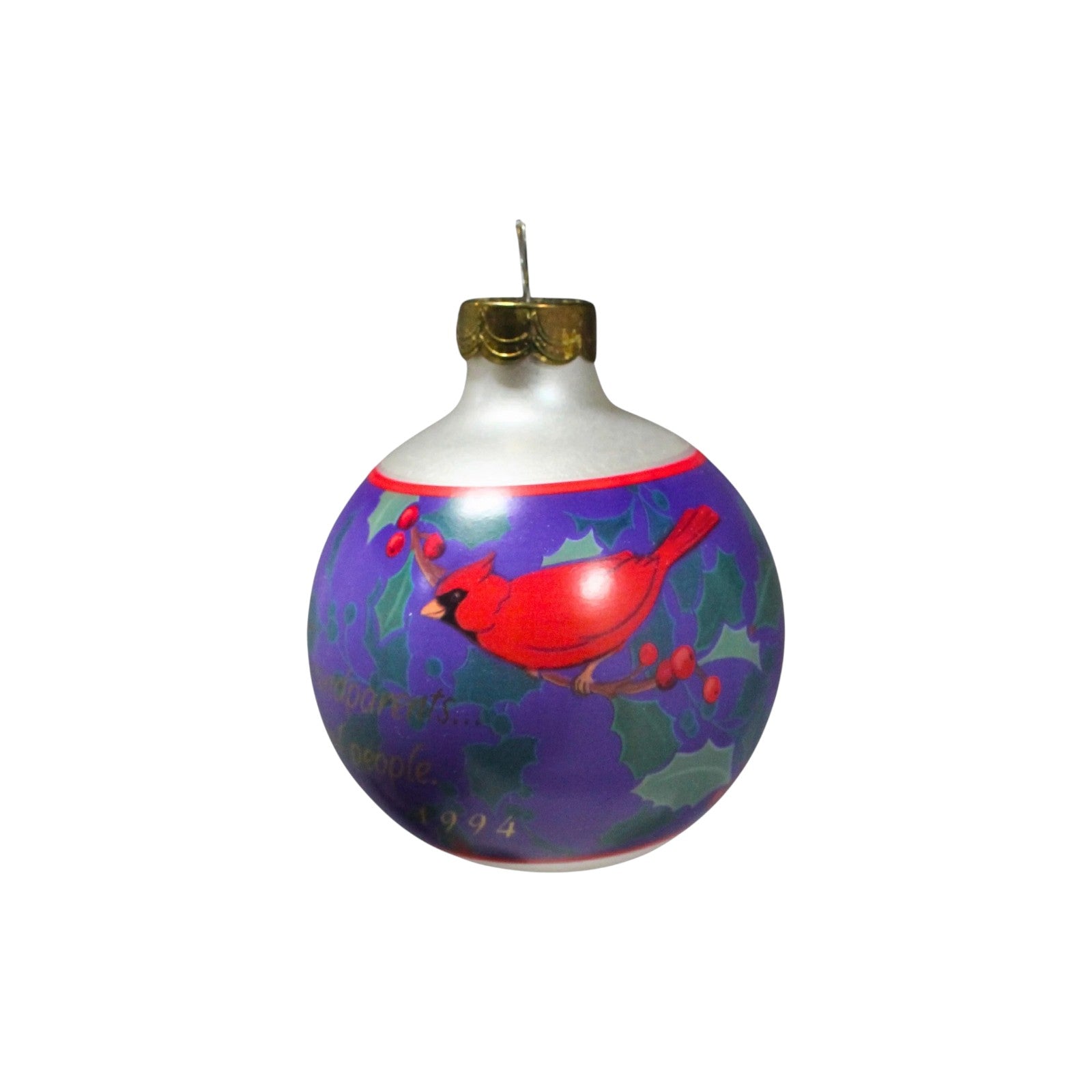 1994 GrandParents Hallmark Ornament (Bird) QX2426 Image3