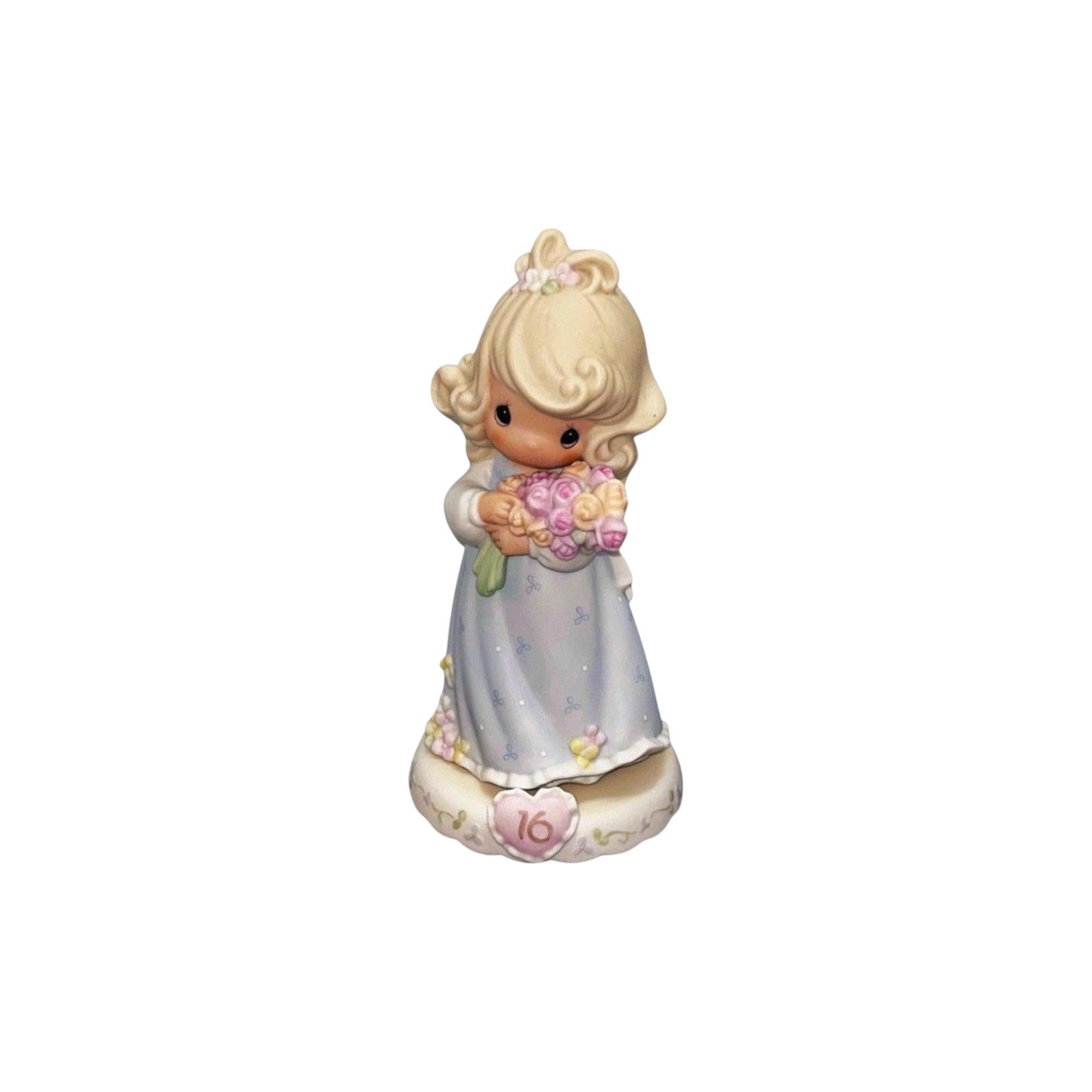 1994 Growing in Grace "Age 16" Blonde Version Child's Age Collection Precious Moments 136263 Image1