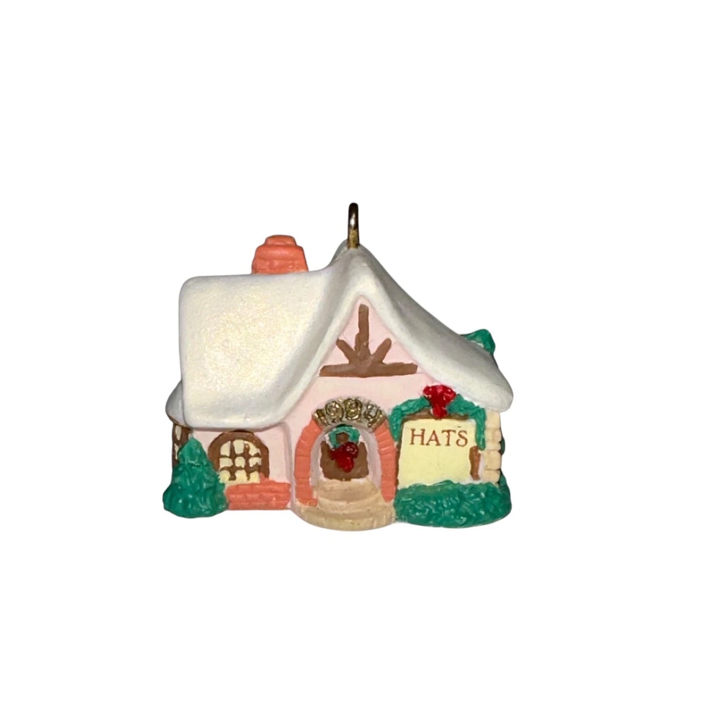 1994 Hat Shop Hallmark Ornament (Old English Village) QXM5143