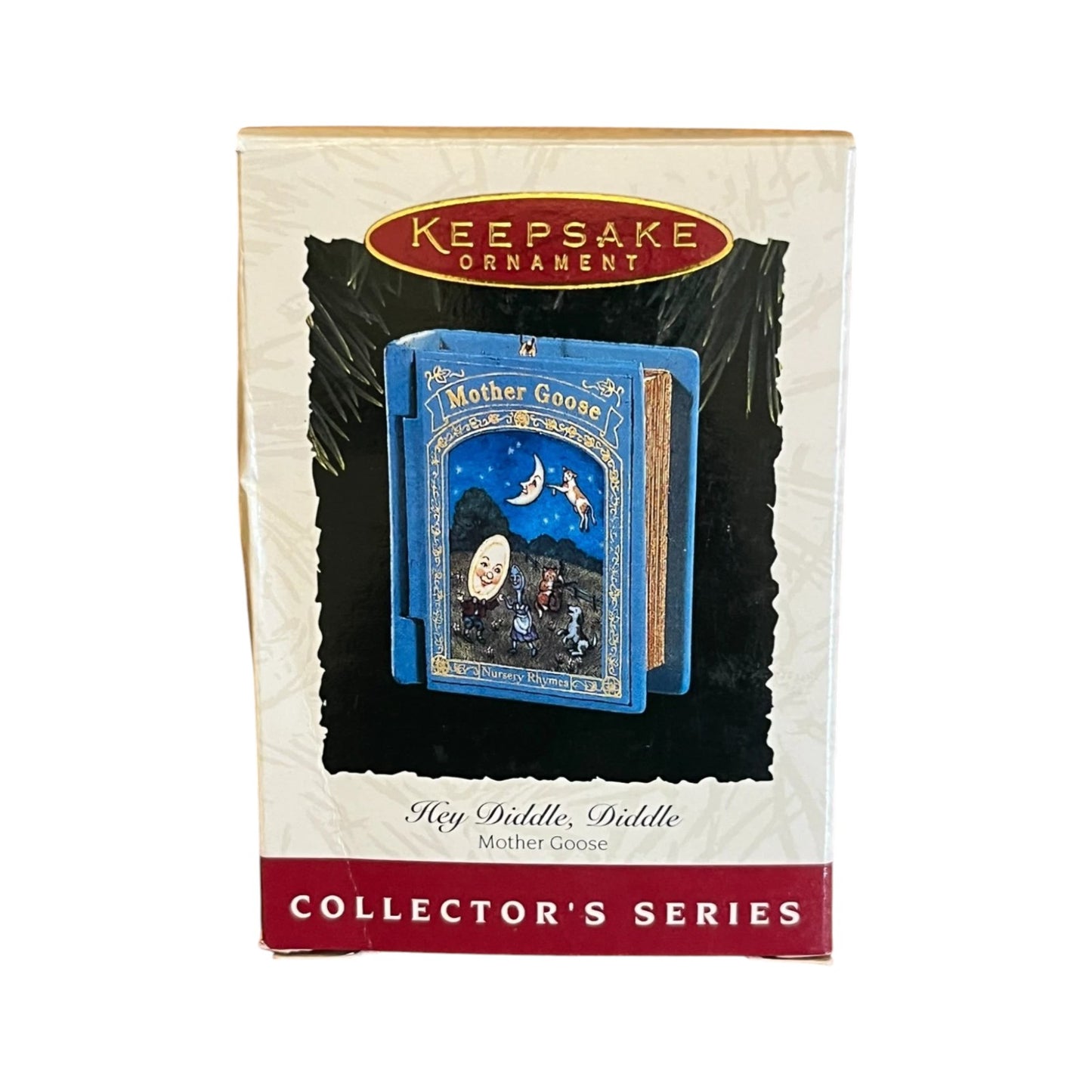 1994 Hey Diddle, Diddle Hallmark Ornament (Mother Goose) QX5213 Image2