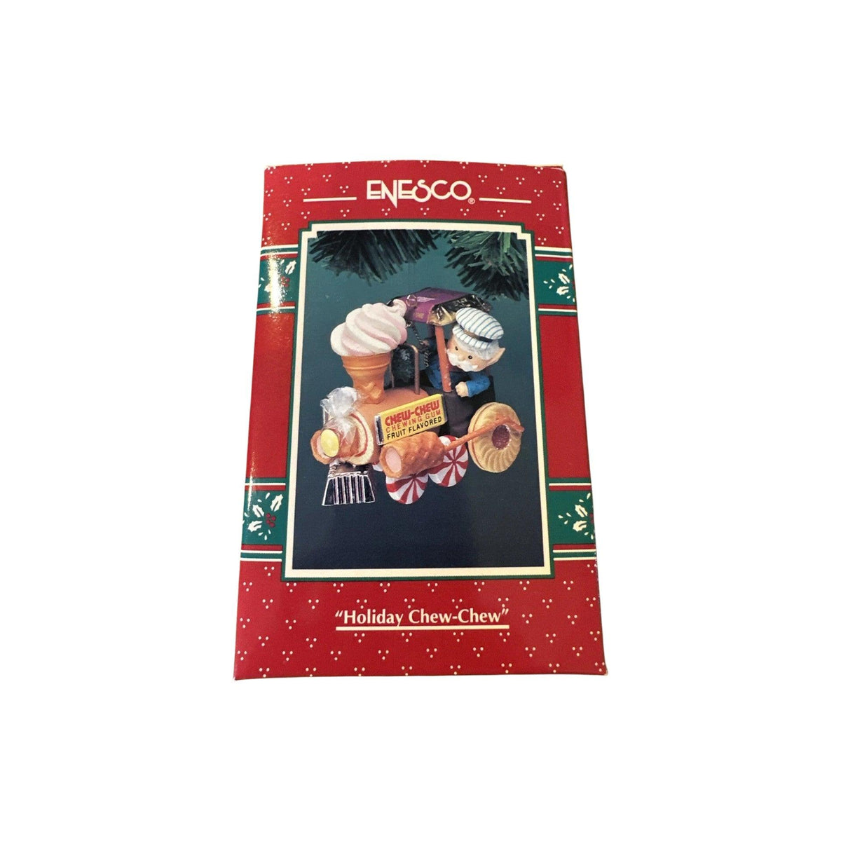 1994 Holiday Chew-Chew Enesco Ornament (Train) 584983 Image2