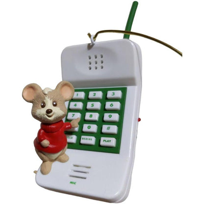 1994 Holiday Hello Hallmark Ornament (Mouse) QXR6116