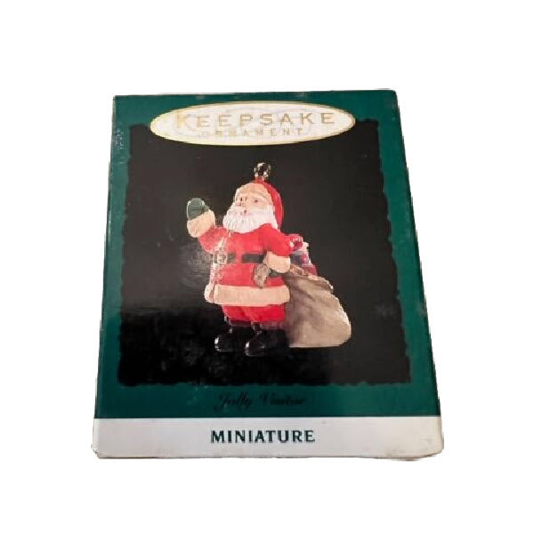 1994 Jolly VIsitor Hallmark Ornament (Santa Claus) QXM4053