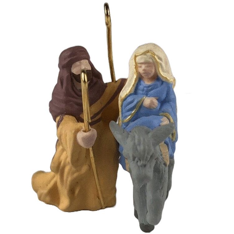 1994 Journey to Bethlehem Hallmark Ornament (Nativity) QXM4036