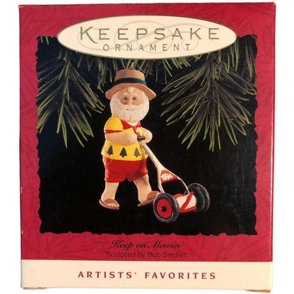 1994 Keep on Mowin' Hallmark Ornament (Santa Claus) QX5413