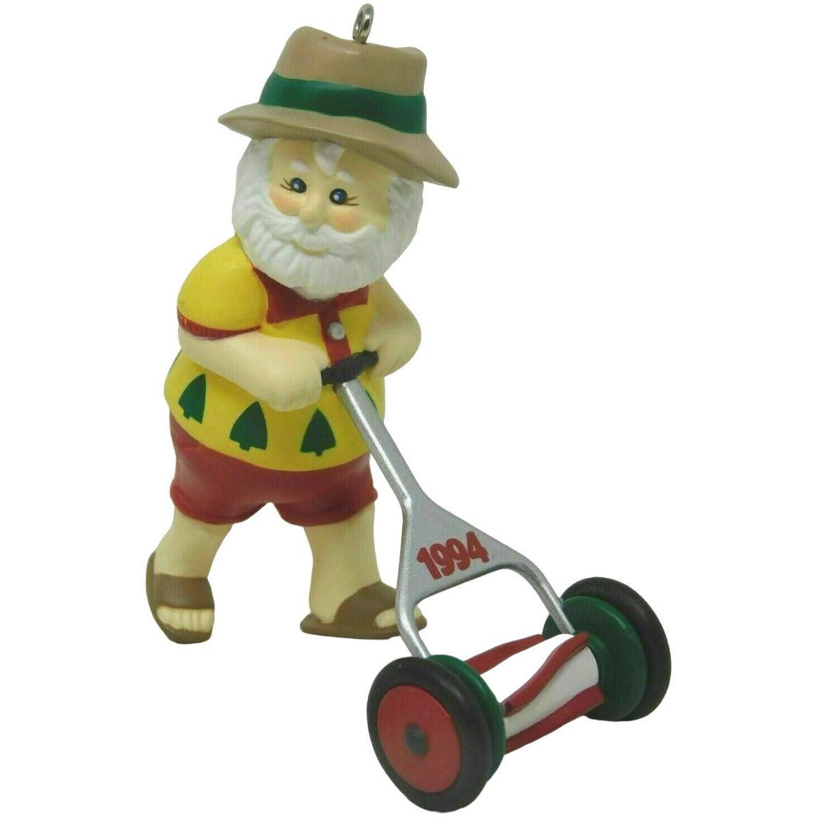 1994 Keep on Mowin' Hallmark Ornament (Santa Claus) QX5413