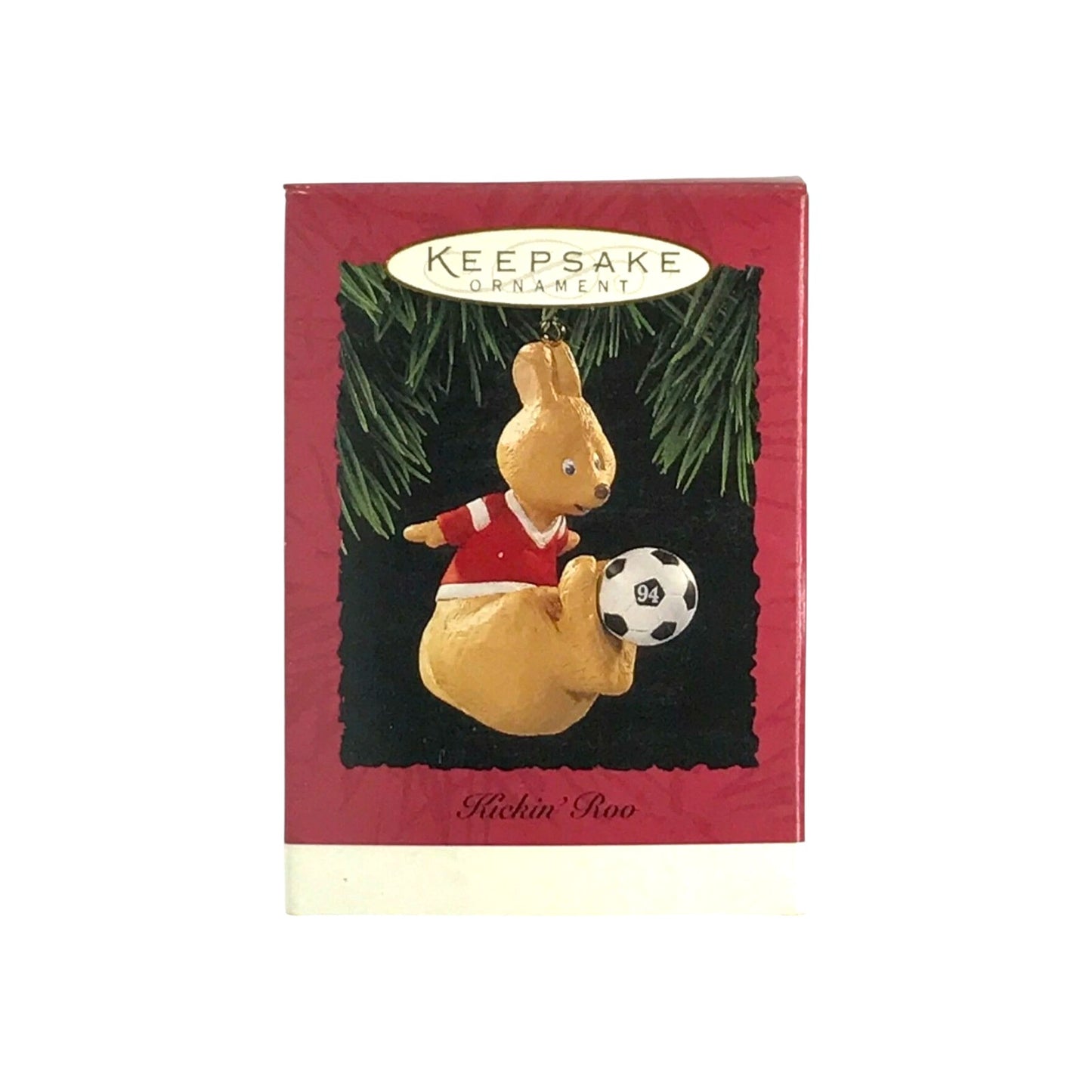 1994 Kickin' Roo Hallmark Ornament (Soccer) QX591 6 Image2