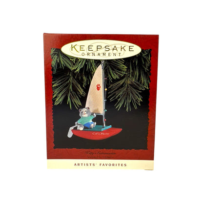 1994 Kitty's Catamaran Hallmark Ornament (Kitten) QX5416 Image2