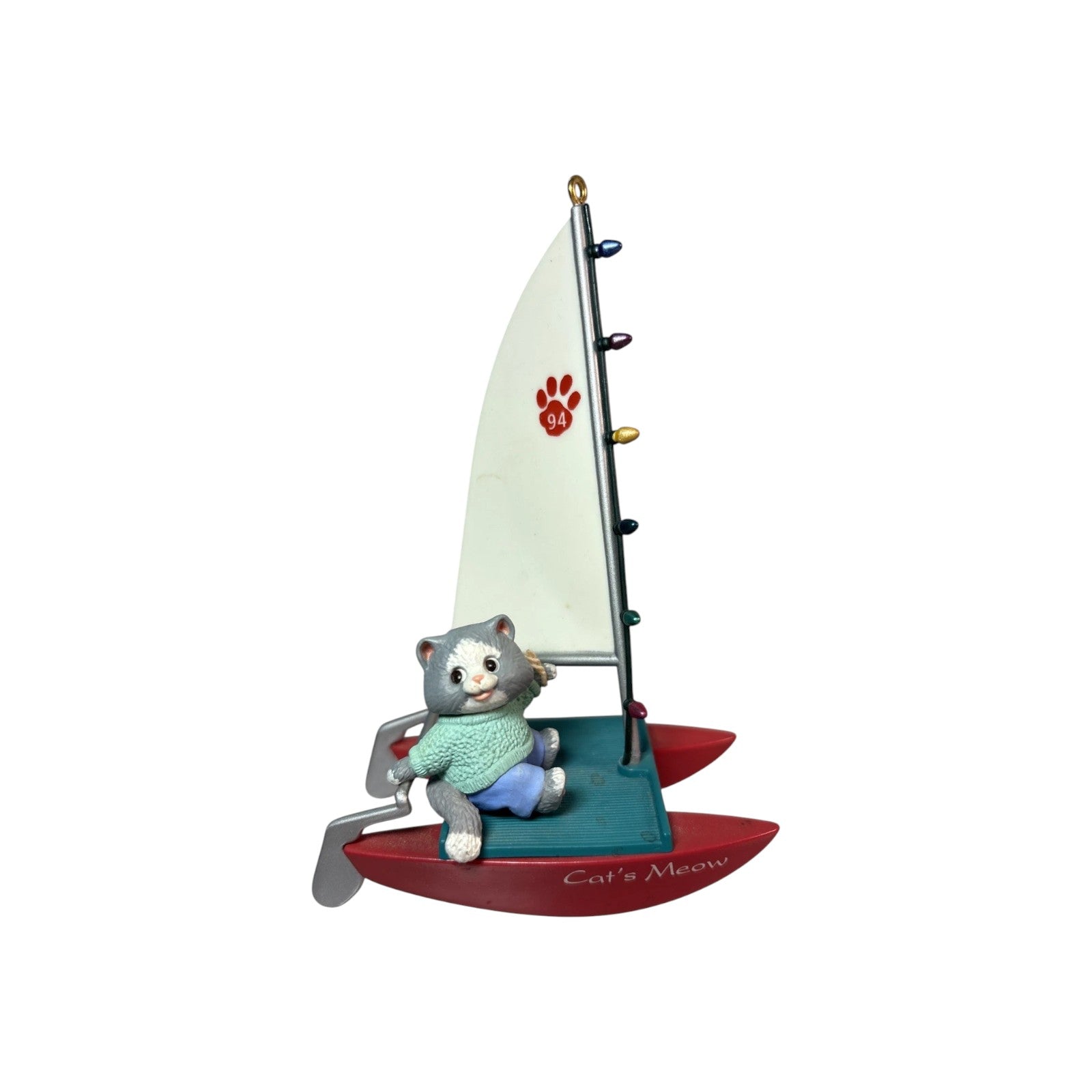 1994 Kitty's Catamaran Hallmark Ornament (Kitten) QX5416 Image3