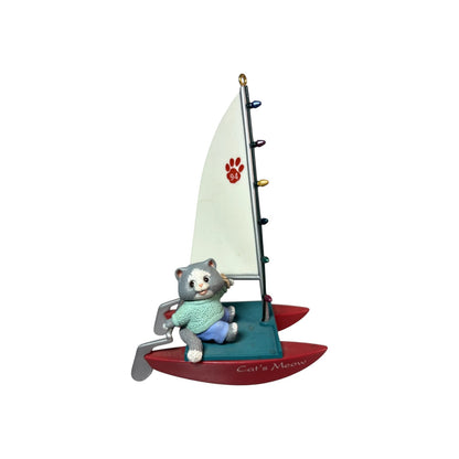 1994 Kitty's Catamaran Hallmark Ornament (Kitten) QX5416 Image3