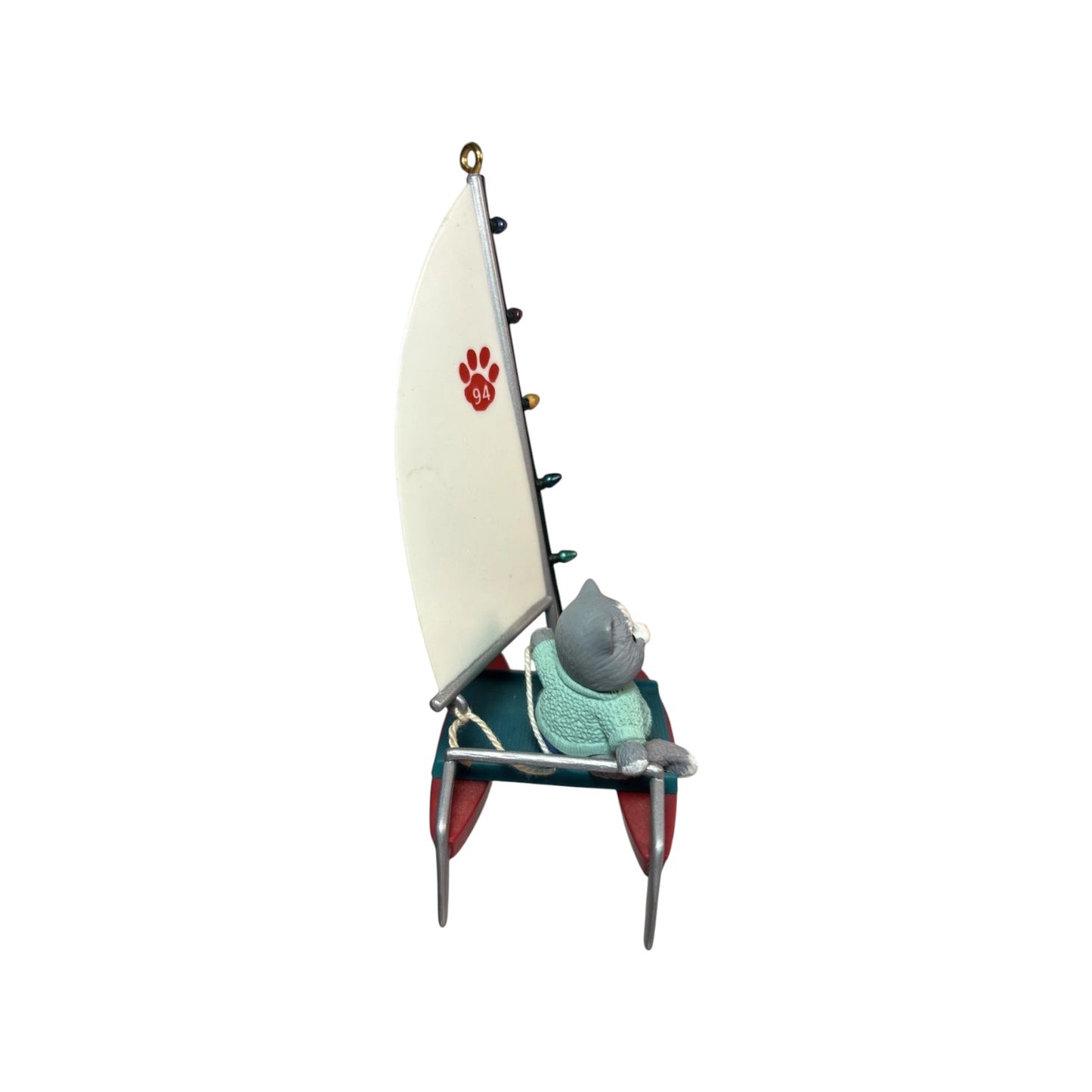 1994 Kitty's Catamaran Hallmark Ornament (Kitten) QX5416 Image4