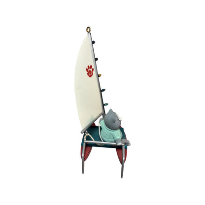 1994 Kitty's Catamaran Hallmark Ornament (Kitten) QX5416 Image4