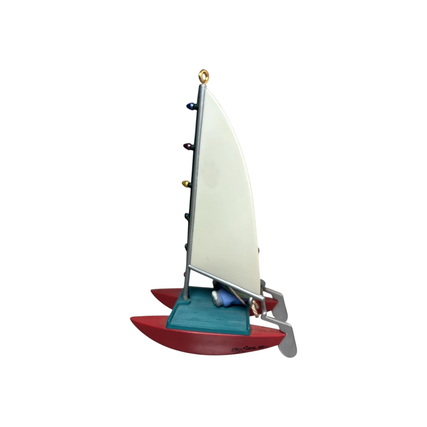 1994 Kitty's Catamaran Hallmark Ornament (Kitten) QX5416 Image5